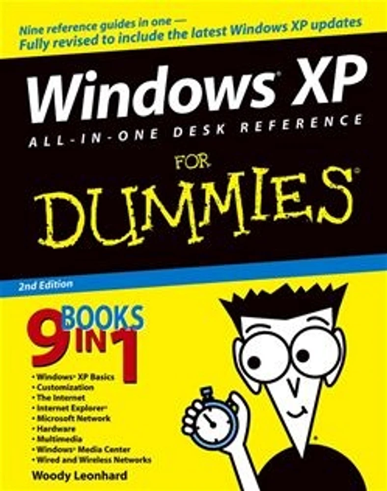 Windows XP® All-in-One Desk Reference For Dummies®