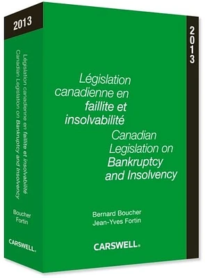 Loi canadienne en faillite et insolvabilité 2013