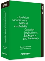 Loi canadienne en faillite et insolvabilité 2013