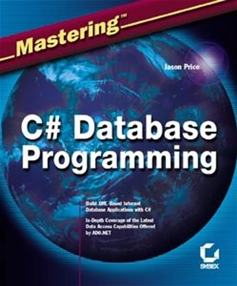 Mastering<small>TM</small> C#<small>TM</small> Database Programming