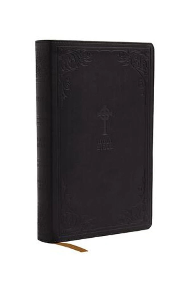 NRSV, Catholic Bible, Gift Edition, Leathersoft, Black, Comfort Print