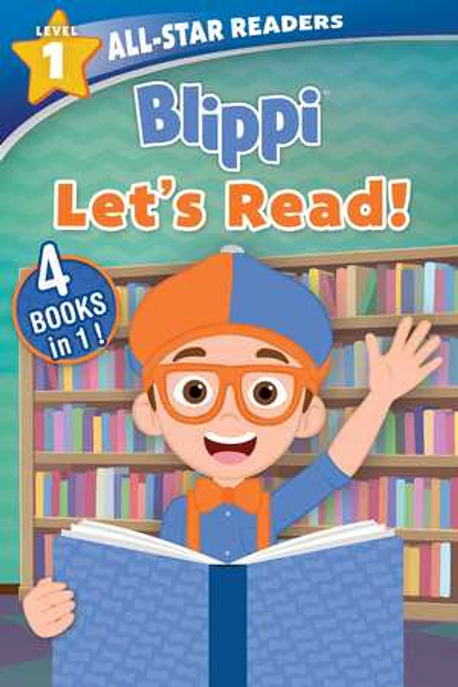 Blippi: All-Star Reader, Level 1: Let's Read!