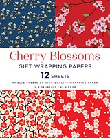 Cherry Blossoms Gift Wrapping Papers - 12 Sheets