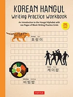 Korean Hangul Writing Practice Workbook