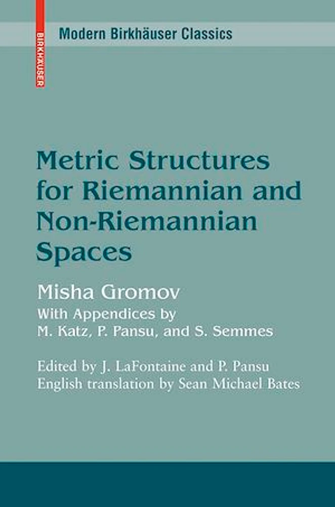 Metric Structures for Riemannian and Non-Riemannian Spaces