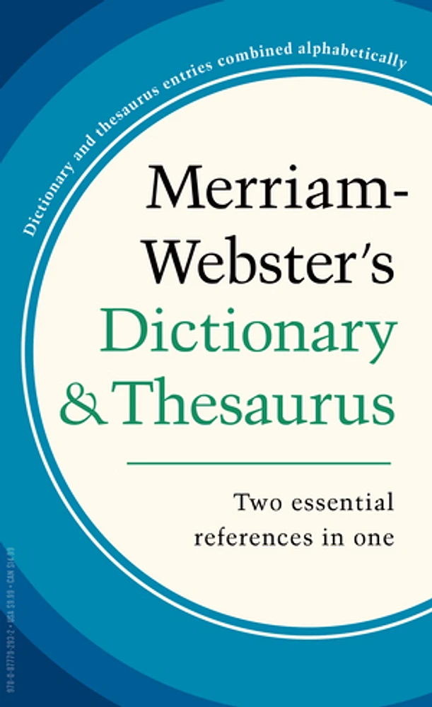 Merriam-Webster’s Dictionary and Thesaurus