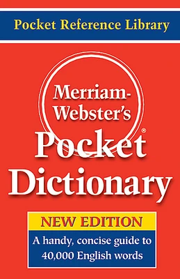 Merriam-Webster's Pocket Dictionary