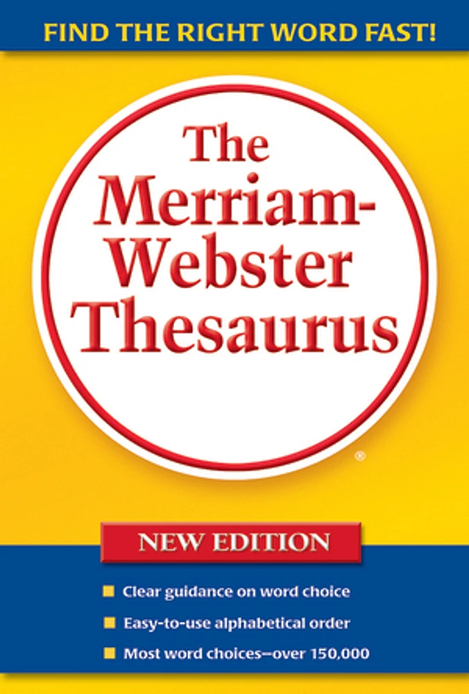 The Merriam-Webster Thesaurus