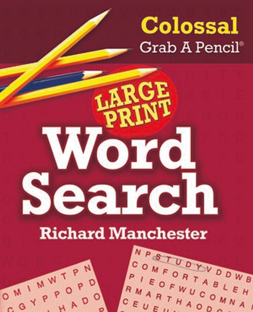 Colossal Grab A Pencil Large Print Word Search