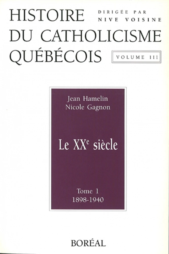 Histoire du catholicisme québécois