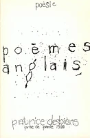 Poèmes anglais