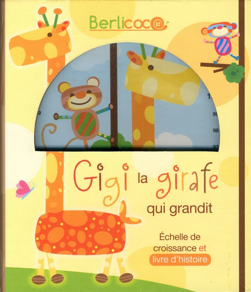 Gigi la girafe qui grandit