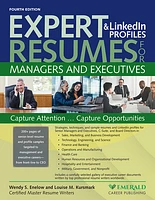 Expert Resumes and Linkedin Profiles for Managers and Executives