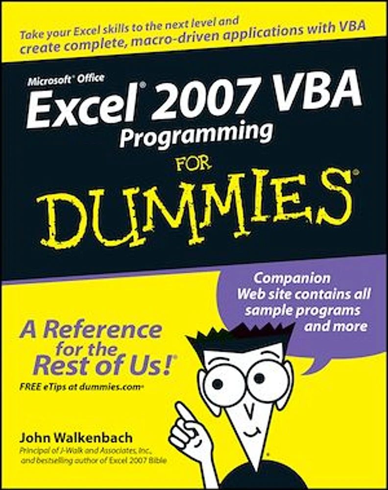 Excel 2007 VBA Programming For Dummies