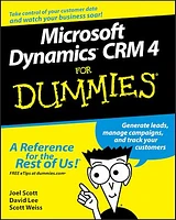 Microsoft Dynamics CRM 4 For Dummies