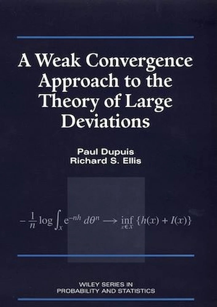 A Weak Convergence Approach to the Theory of Large Deviations