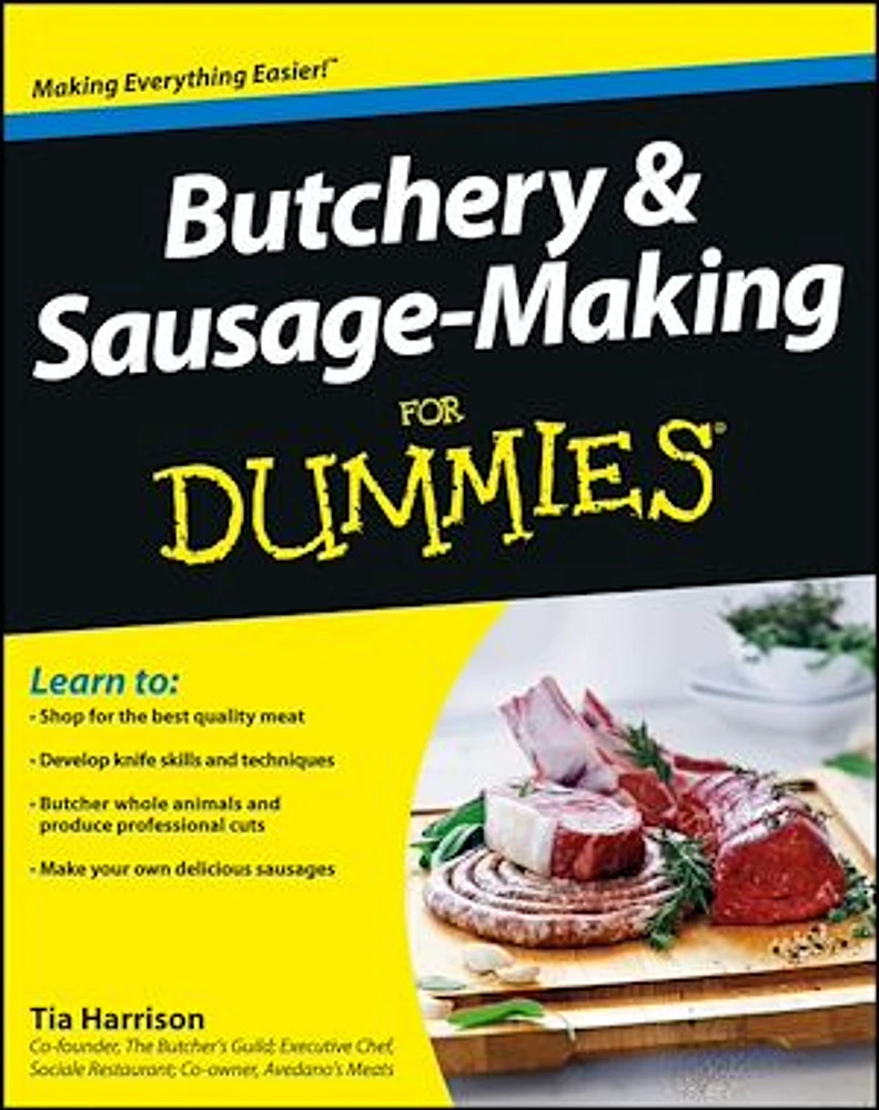 Butchery and Sausage-Making For Dummies