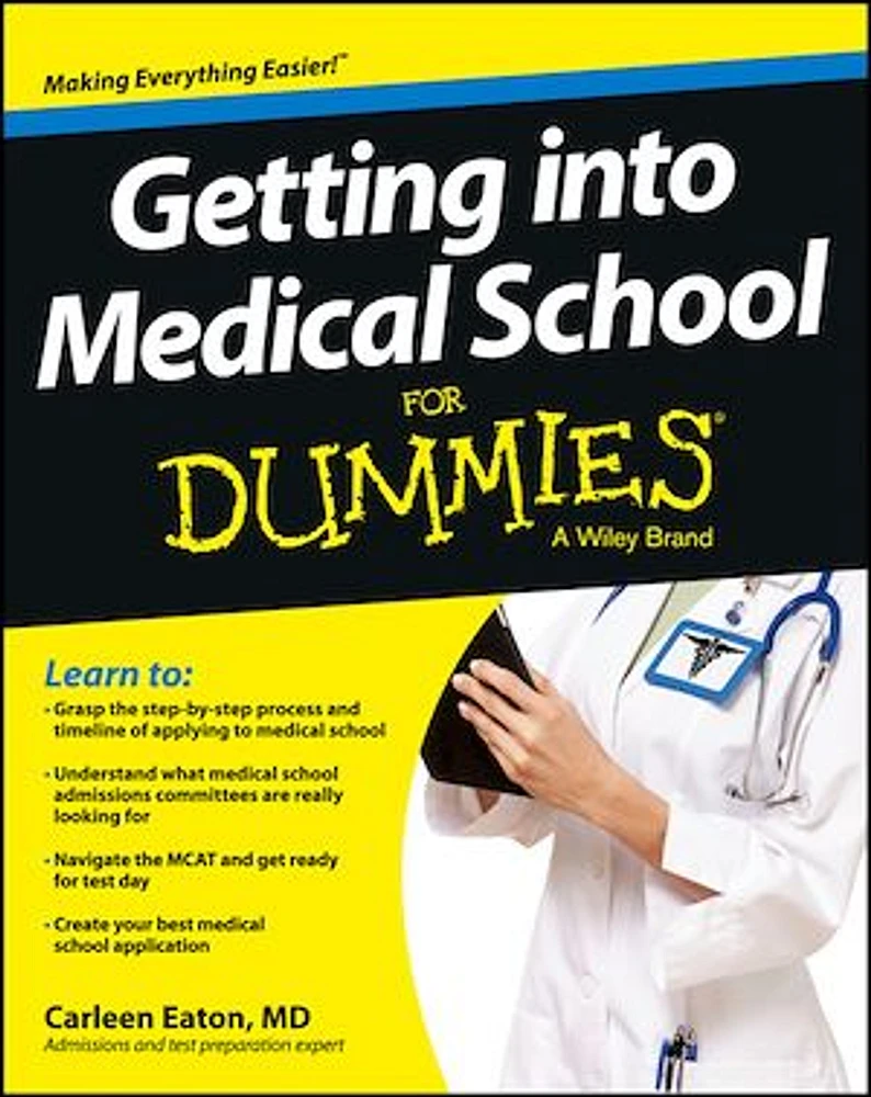 Getting into Medical School For Dummies