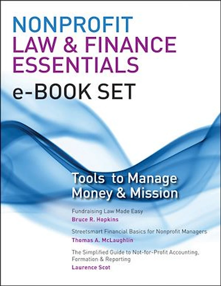 Nonprofit Law & Finance Essentials e-book set