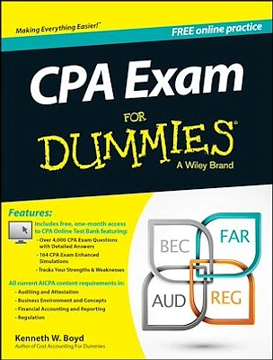 CPA Exam For Dummies with Online Practice