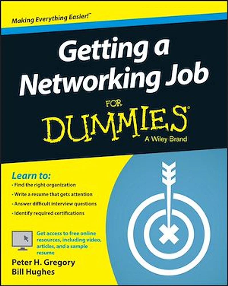 Getting a Networking Job For Dummies