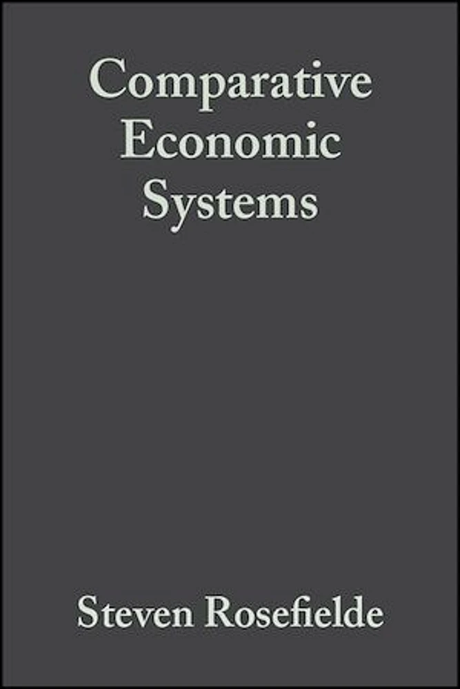 Comparative Economic Systems