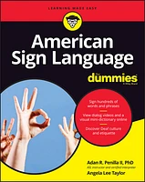 American Sign Language For Dummies with Online Videos