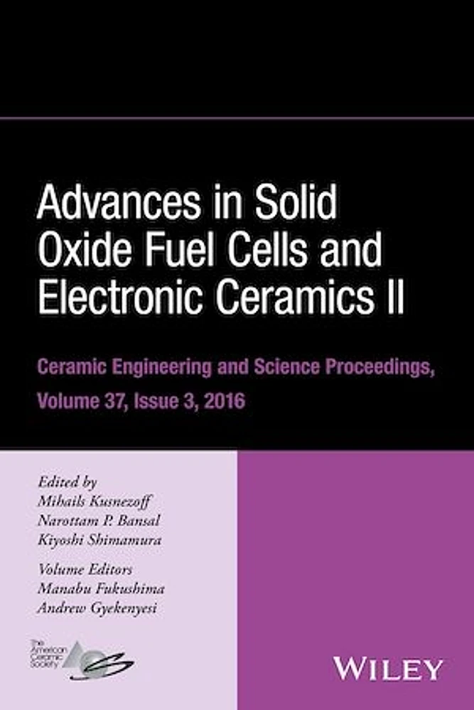 Advances in Solid Oxide Fuel Cells and Electronic Ceramics II, Volume 37, Issue 3