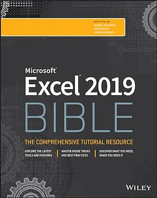 Excel 2019 Bible