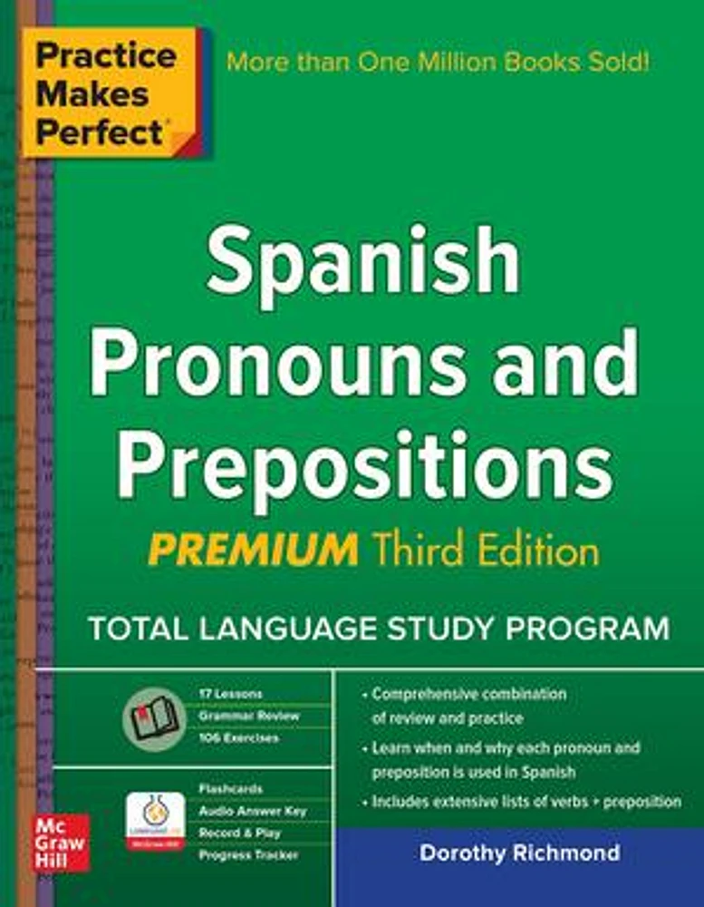 Practice Makes Perfect Spanish Pronouns and Prepositions, Premium 3rd Edition