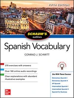 Schaum's Outline of Spanish Vocabulary, Fifth Edition