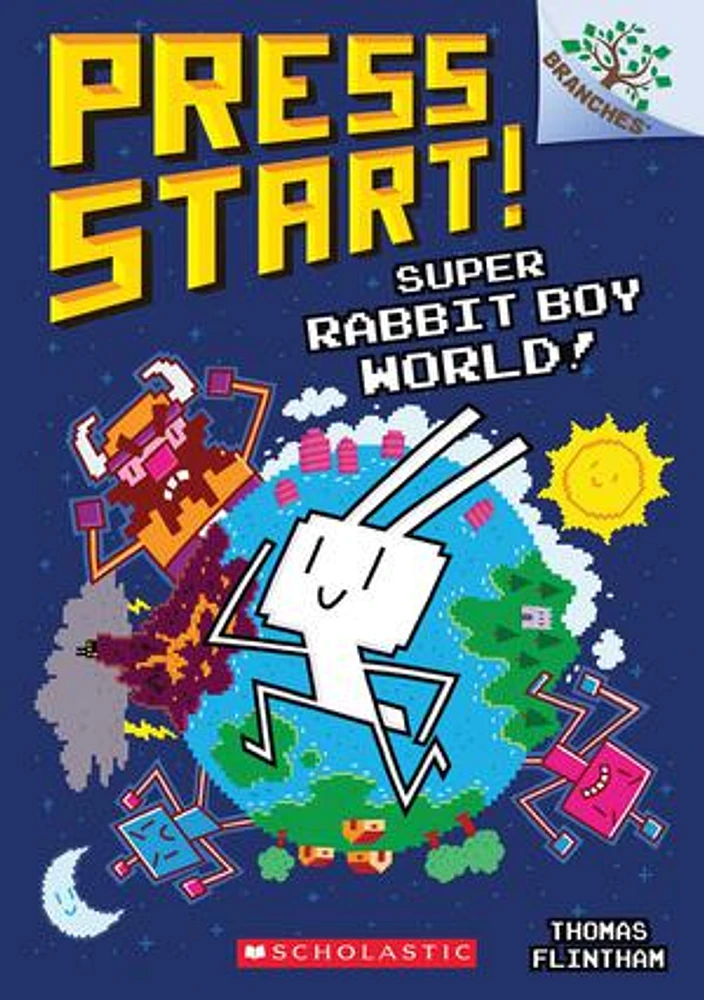 Super Rabbit Boy World!: A Branches Book (Press Start! #12