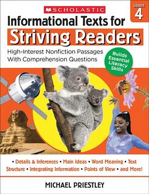 Informational Texts for Striving Readers: Grade 4