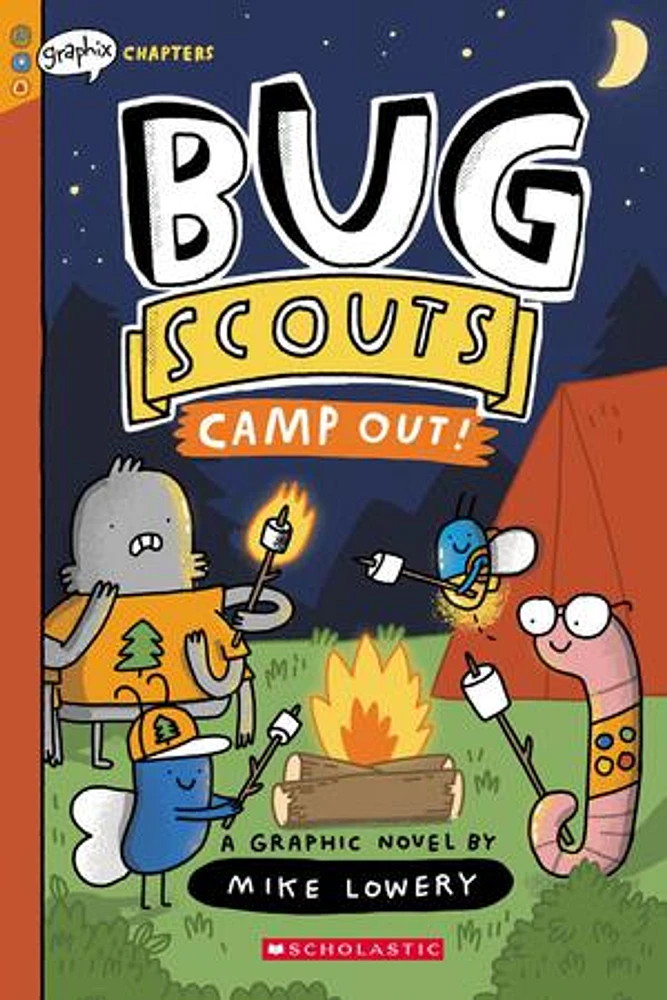 Camp Out!: A Graphix Chapters Book (Bug Scouts #2