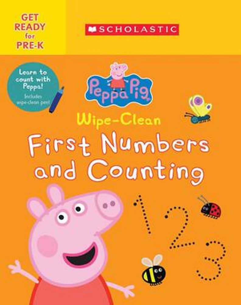 Wipe-Clean First Numbers and Counting (Peppa Pig)