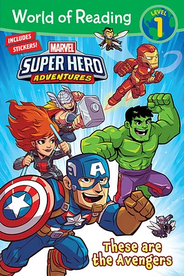 World of Reading Marvel Super Hero Adventures: These are the Avengers (Level 1)