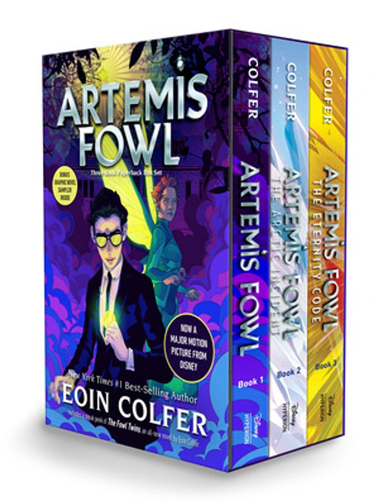 Artemis Fowl 3-book Paperback Boxed Set (Artemis Fowl, Books 1-3)