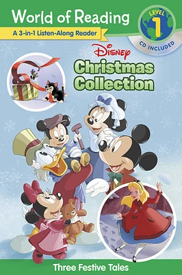 World of Reading Disney Christmas Collection 3-in-1 Listen-Along Reader (Level 1)