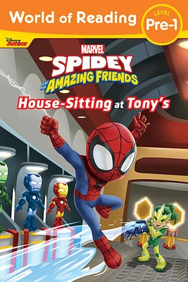 World of Reading: Spidey and His Amazing Friends Housesitting at Tony's