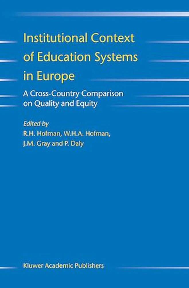 Institutional Context of Education Systems in Europe