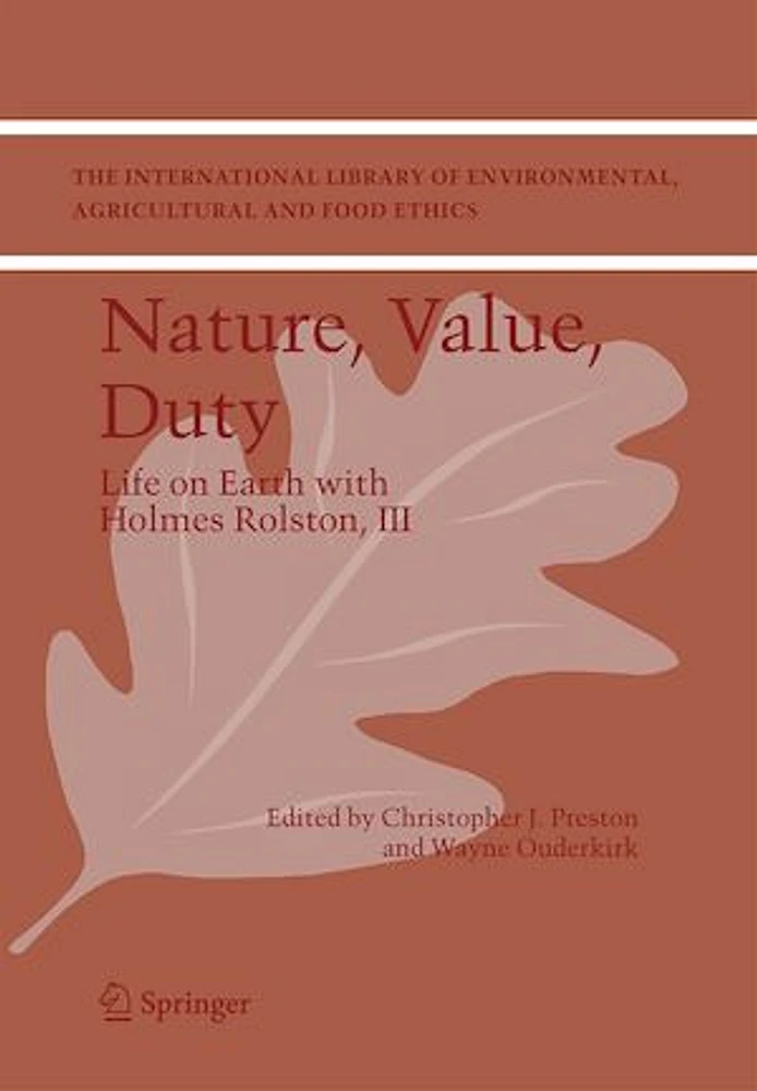 Nature, Value, Duty