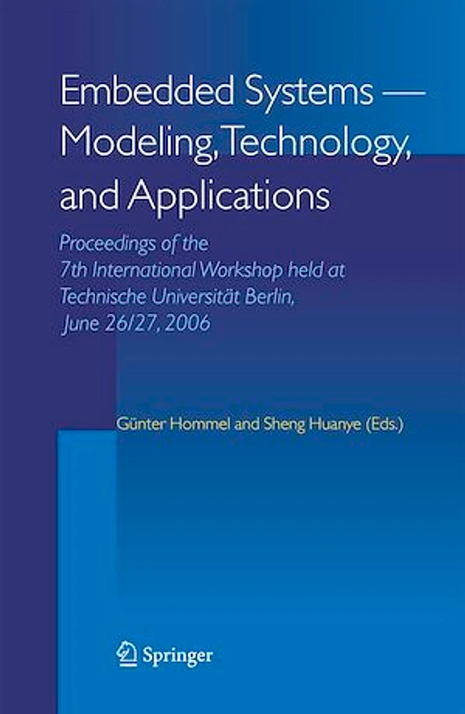 Embedded Systems - Modeling, Technology, and Applications