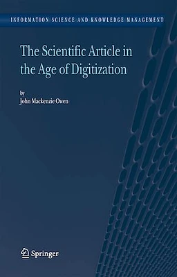 The Scientific Article in the Age of Digitization