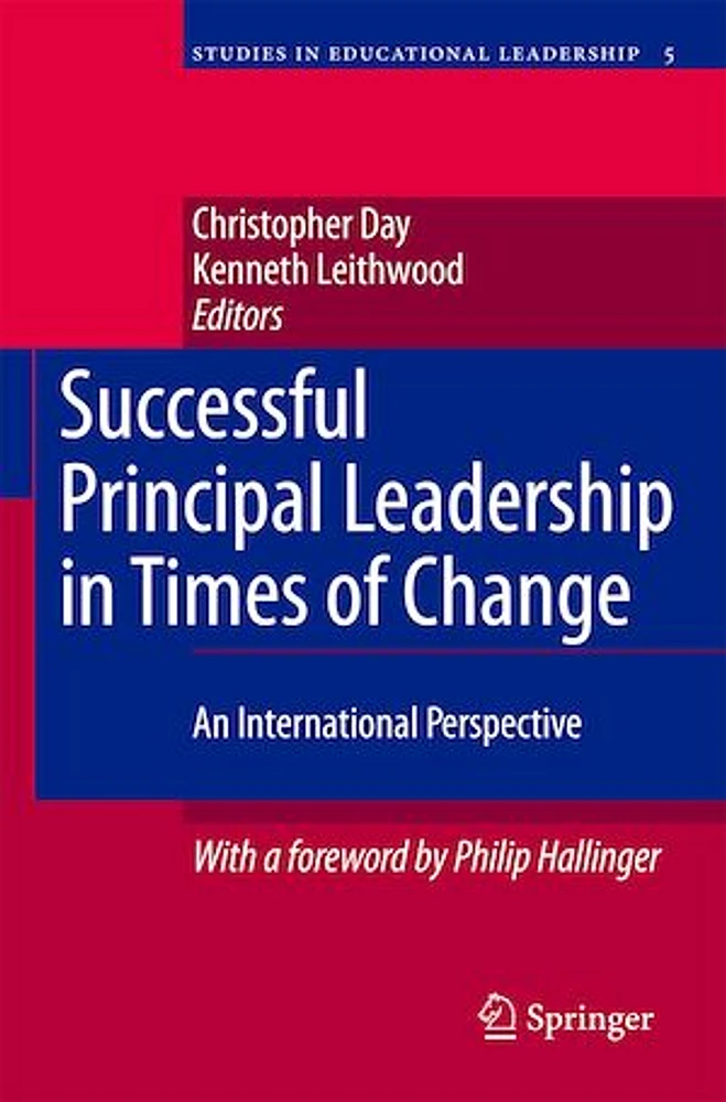 Successful Principal Leadership In Times Of Change