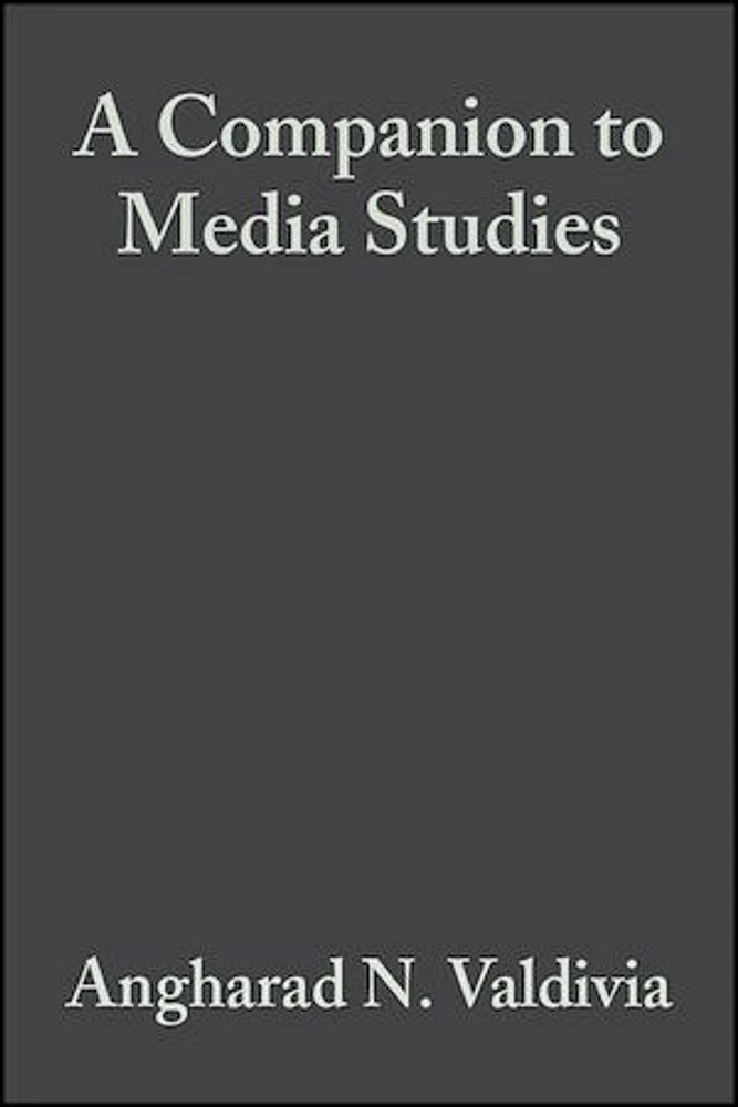 A Companion to Media Studies