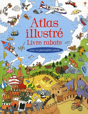 Atlas Illustré : avec un Planisphère Géant