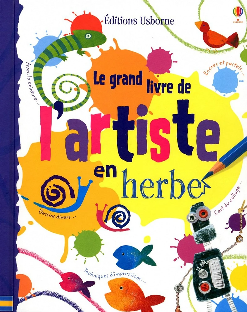 Grand livre de l'artiste en herbe (Le