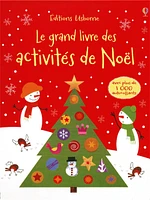 Le grand livre des activités de Noël avec plus de 1.000 autocolla