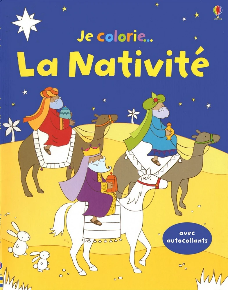 Je colorie...la nuit de Noël