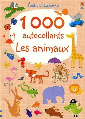 Les animaux: 1.000 autocollants